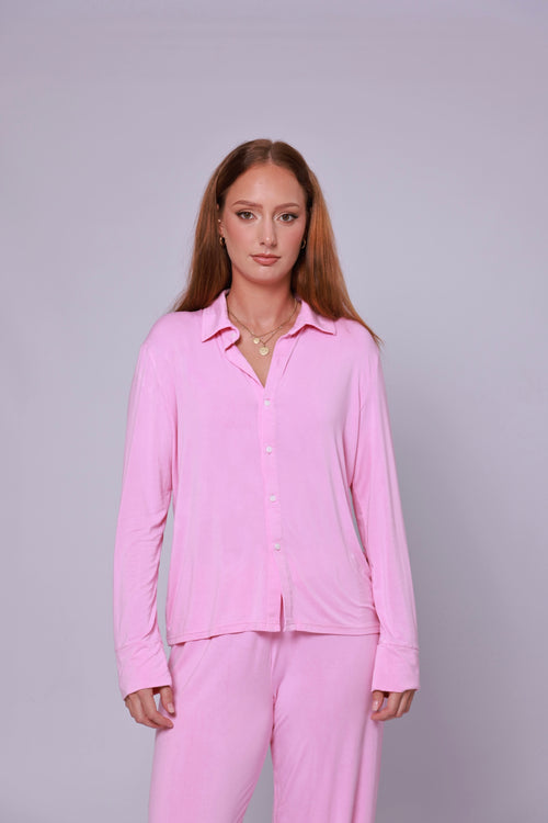 DAY DREAM LONG SLEEVE SET - PINK